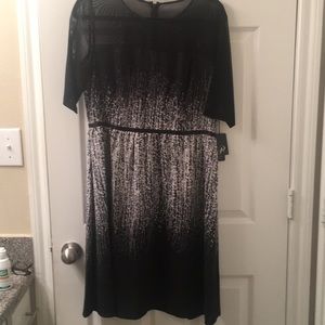 Sheer top dress.  Great for upcoming Christmas
